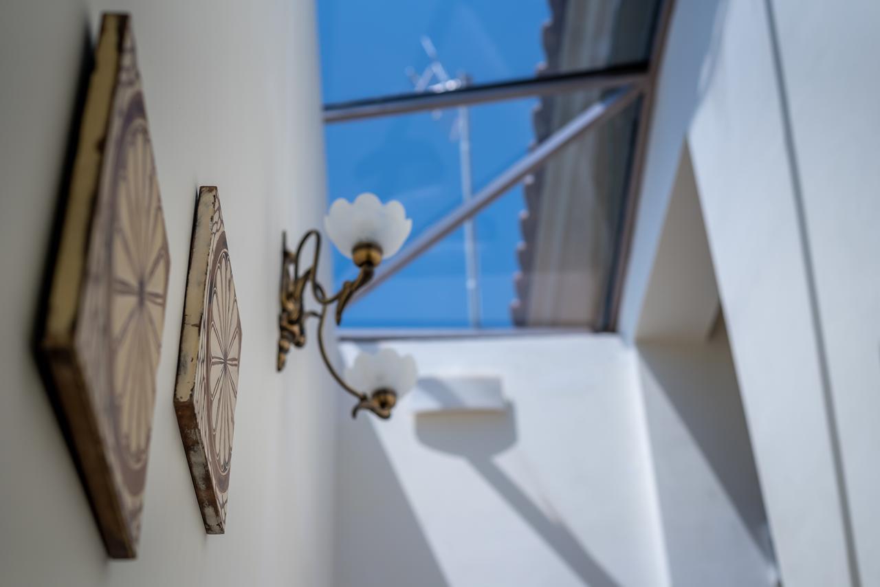 Blue Thea Luxury Villa In Afitos Esterno foto