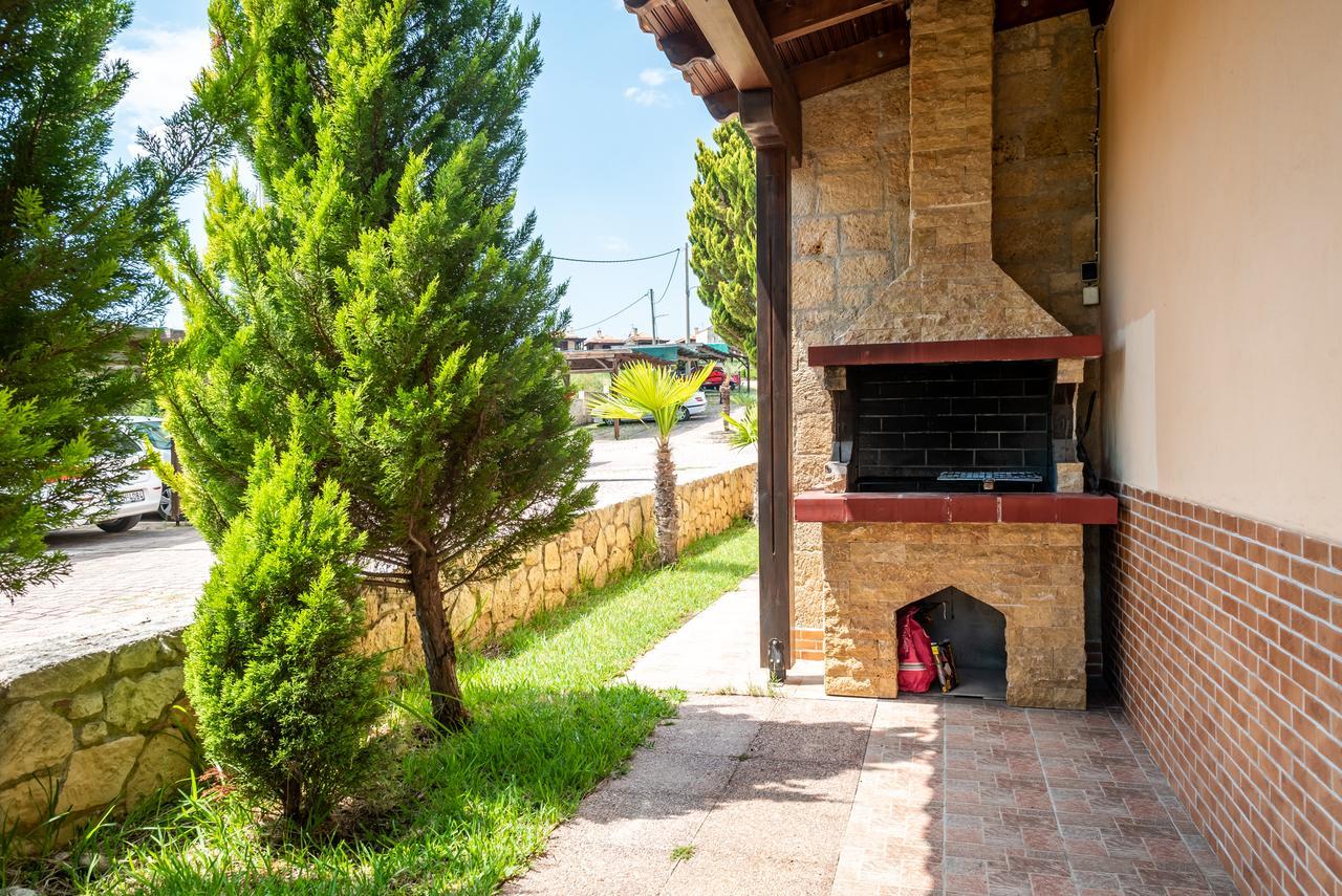 Blue Thea Luxury Villa In Afitos Esterno foto
