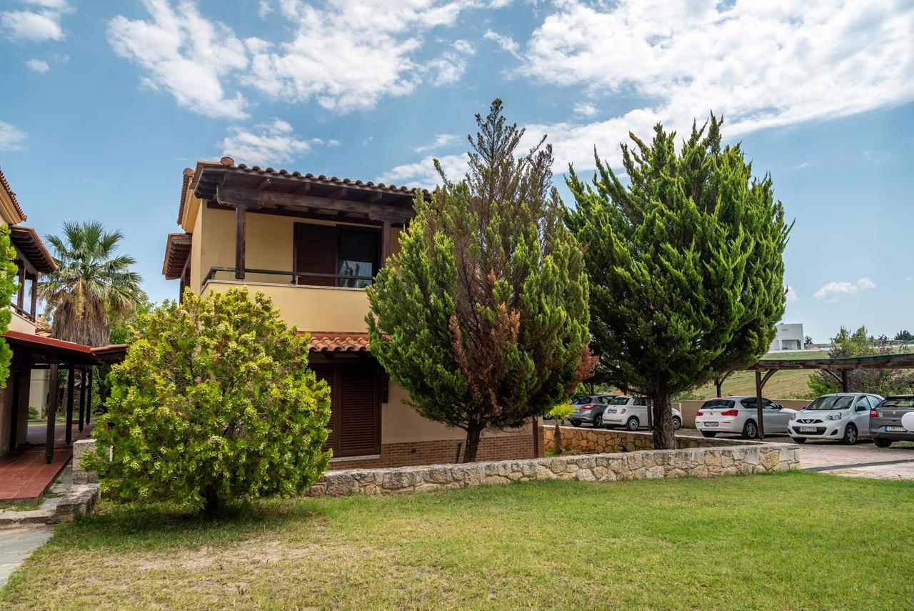 Blue Thea Luxury Villa In Afitos Esterno foto