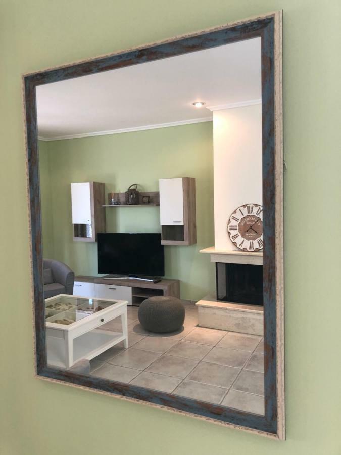 Blue Thea Luxury Villa In Afitos Esterno foto