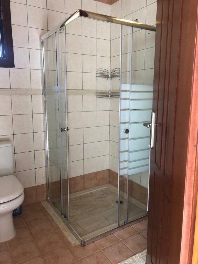 Blue Thea Luxury Villa In Afitos Esterno foto